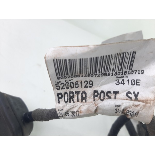 Chicote Porta Traseira Esquerda Fiat Mobi Like 2022